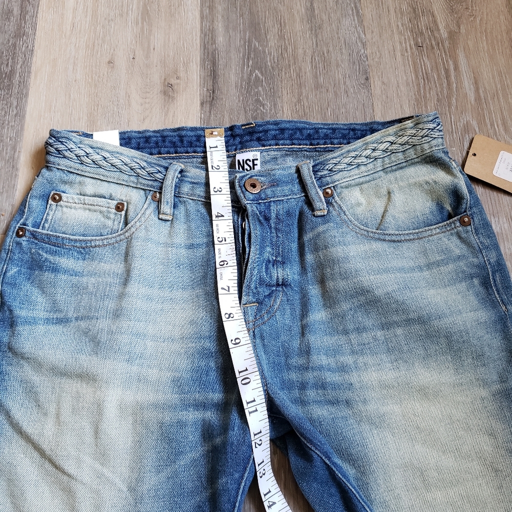 NWT NSF JANE BRAIDED SHORT - Picture 14 of 14